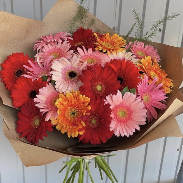 Букет Гербера микс в Приморском