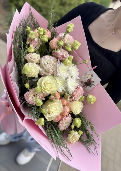 Букет Весеннее пробуждение в Приморском