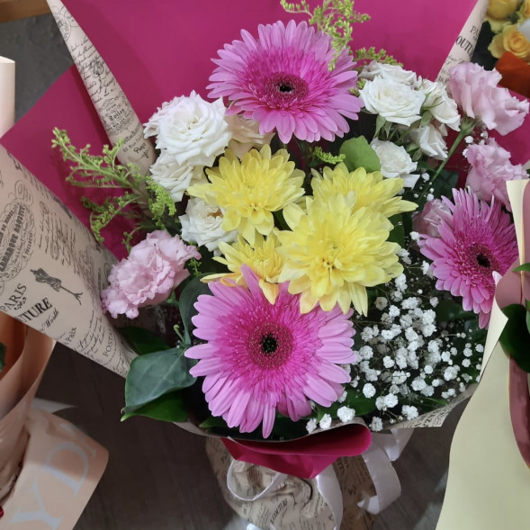 Букет «С заботой» в Приморском