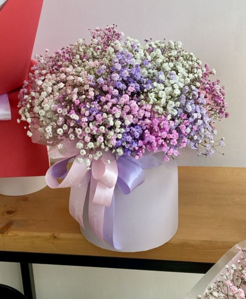 Коробочка с гипсофилой в Приморском